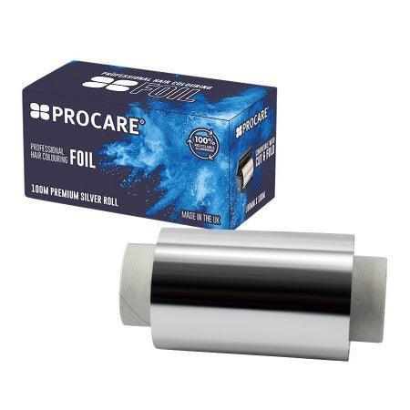 Procare Aluminium Foil (100mm x 100m) – Silver - Allure Hair Supplies