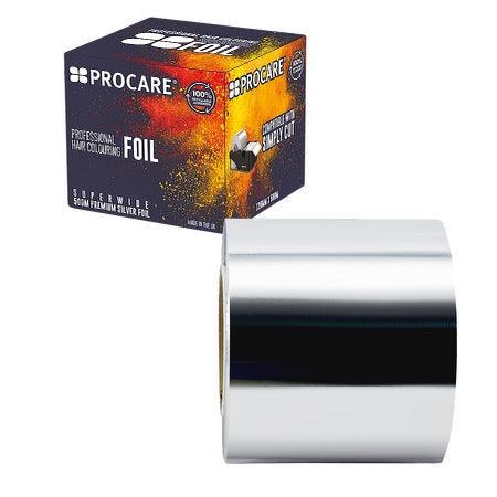 Procare Aluminium Foil (120mm x 500m) – Silver - Allure Hair Supplies