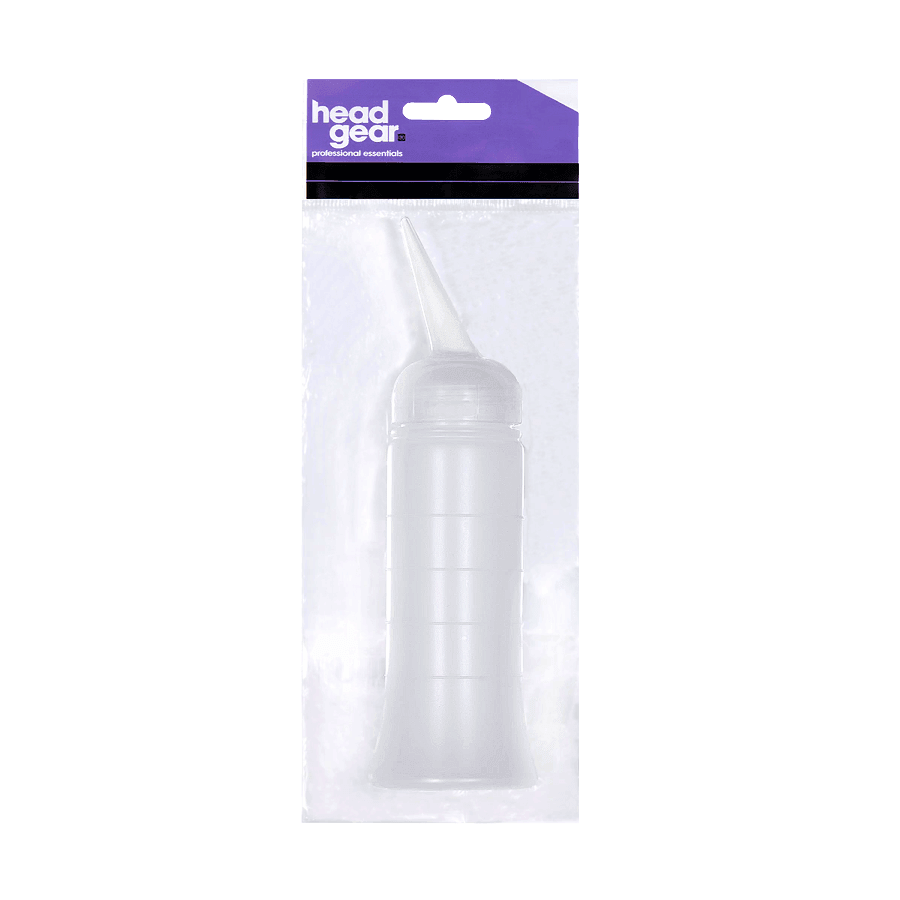 Head Gear Applicator Bottle - Clear - Allure Hair Supplies