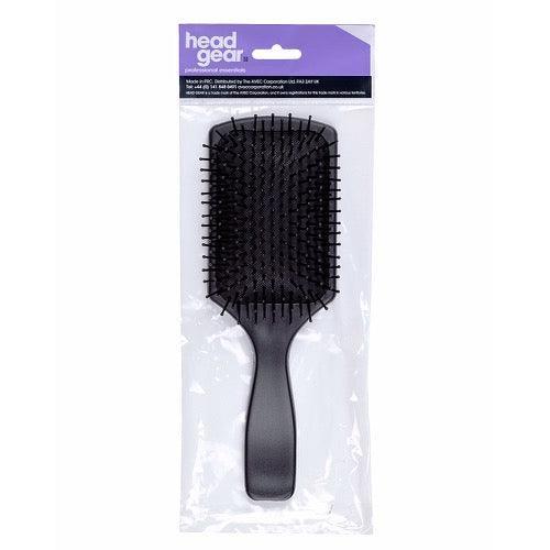Head Gear Paddle Brush - Black - Allure Hair Supplies