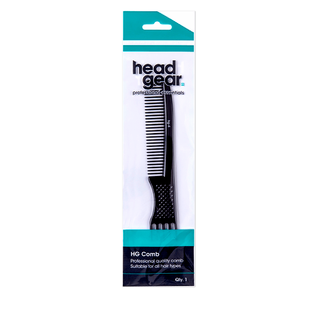 Head Gear No.4 Lifting Comb – Black - Allure Hair Supplies
