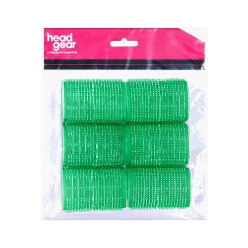 Head Gear Velcro Roller Green 48mm - 6 pack - Allure Hair Supplies