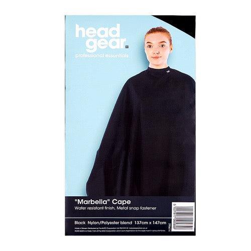 Head Gear Marbella Ladies Standard Cape - Black - Allure Hair Supplies