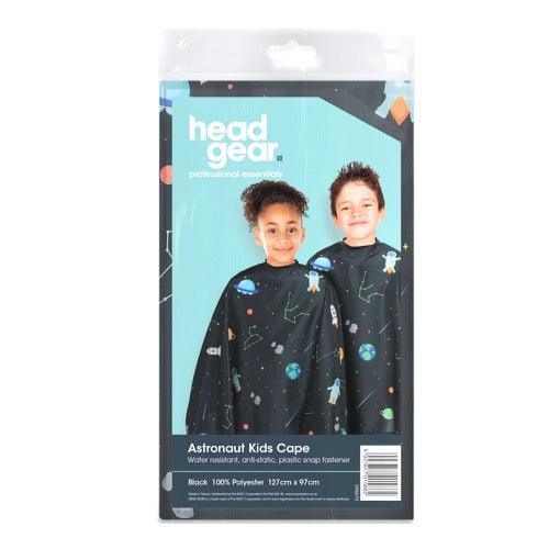 Head Gear Kids Cape - Astronauts - Allure Hair Supplies