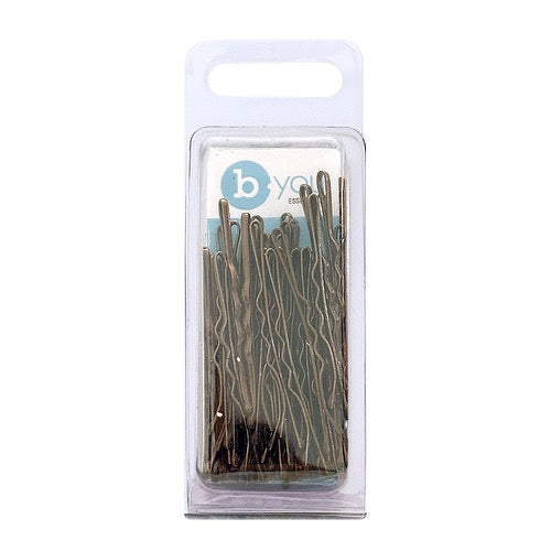 BYou 2" Brown 50 Hair Grips