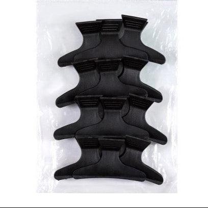 Large Butterfly Clamps 12pk – Black - Allure Hair Supplies