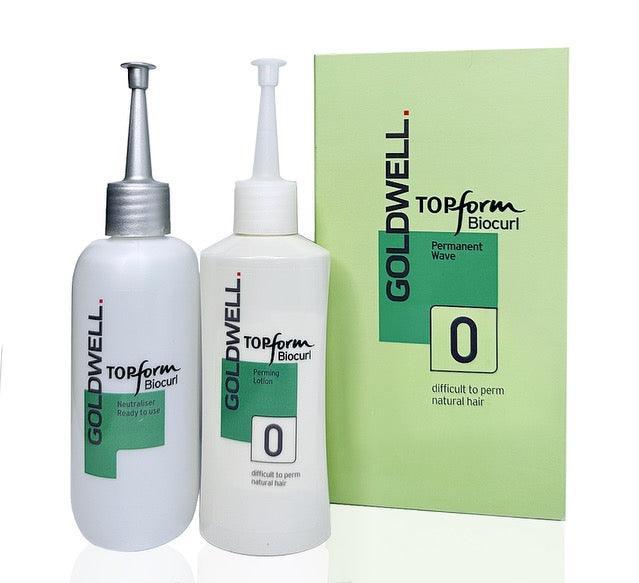 Goldwell Topform Biocurl No.0 - Difficult to perm / Natural hair - Allure Hair Supplies