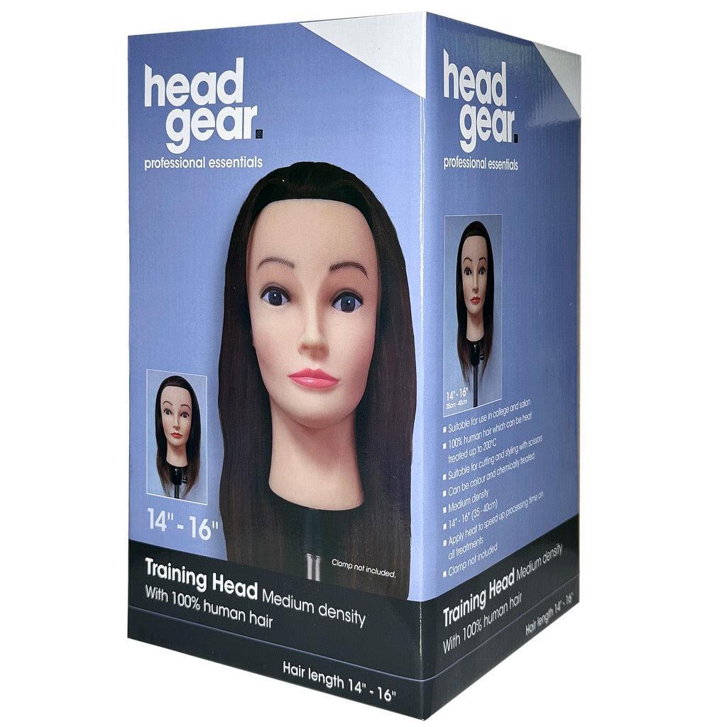 HG 35-40cm (14-16”) TRAINING HEAD 100% HUMAN HAIR - Allure Hair Supplies