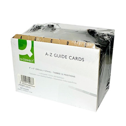 Index Box Including A-Z Cards