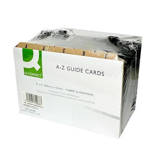 Index Box Including A-Z Cards - Allure Hair Supplies