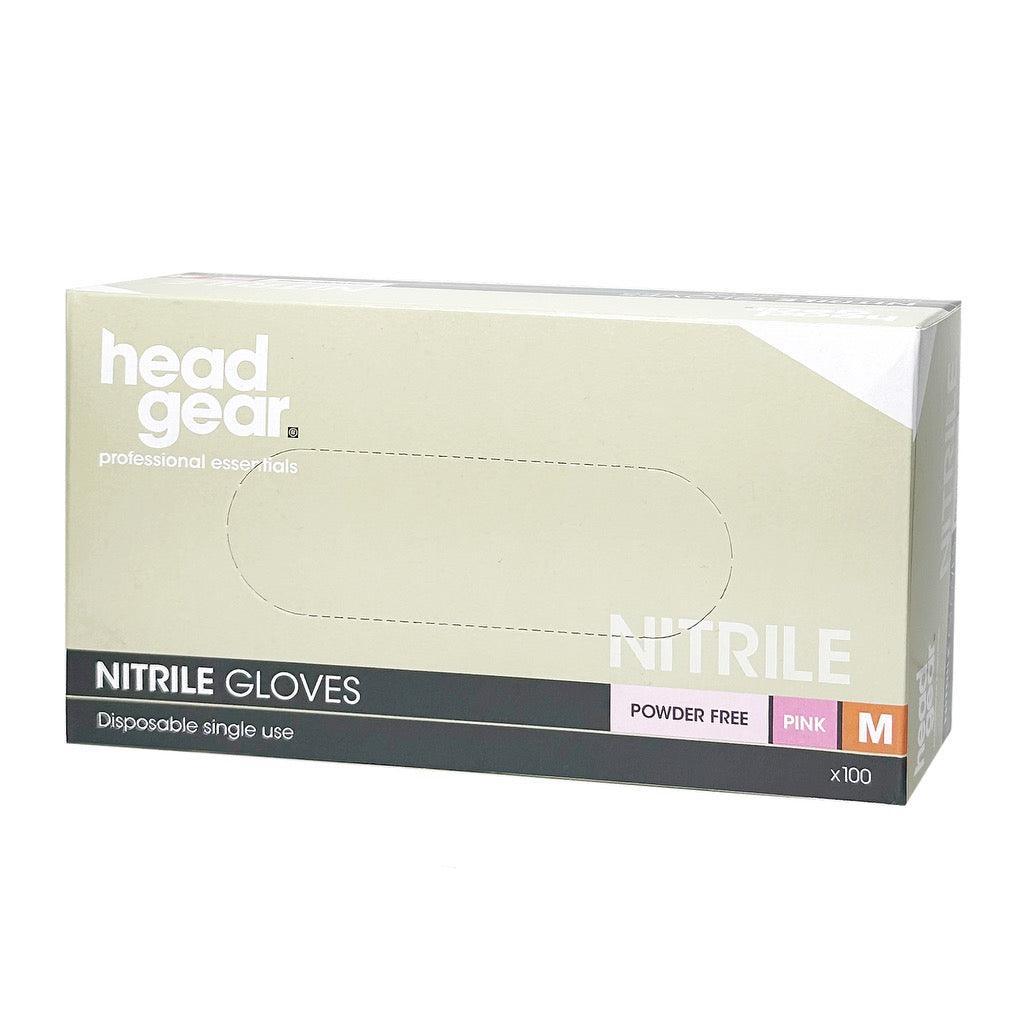 Nitrile Gloves Powder Free – Pink - Allure Hair Supplies