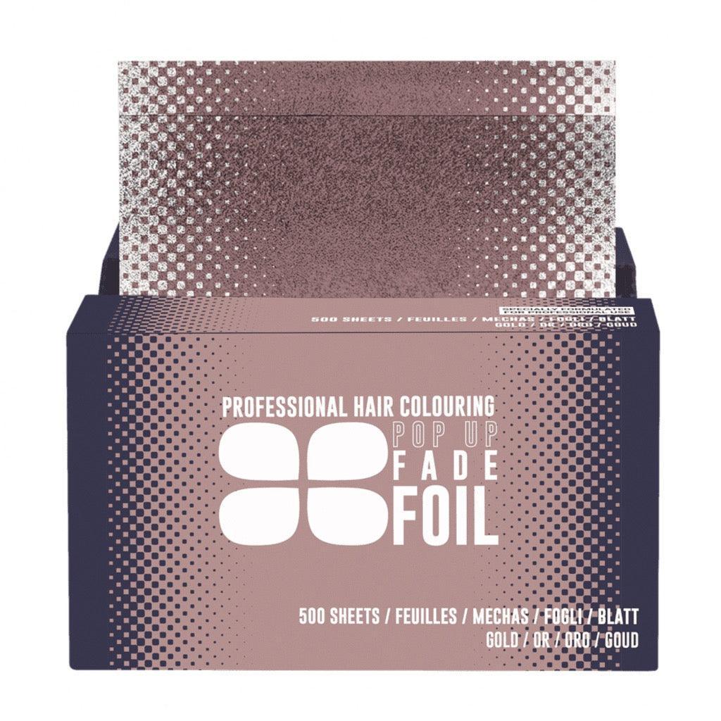 Embossed Rose Gold Pop Up Fade Foil (130MM X 280MM) – 500 Sheets - Allure Hair Supplies