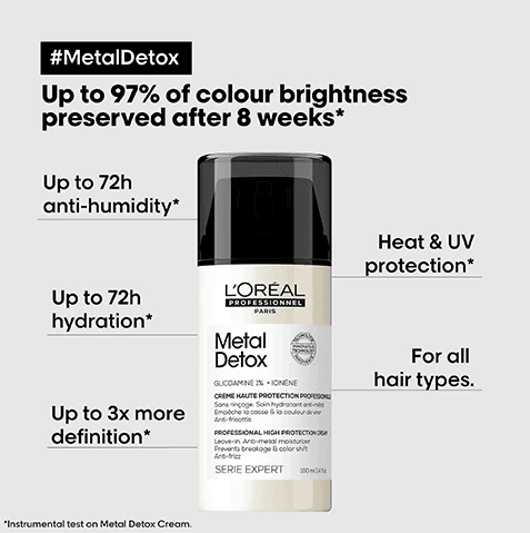 Metal Detox Leave-In Hair Cream - 100ml - Allure Hair Supplies
