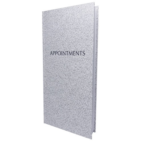 Appointment Book 3 Column Stone Grey – Small