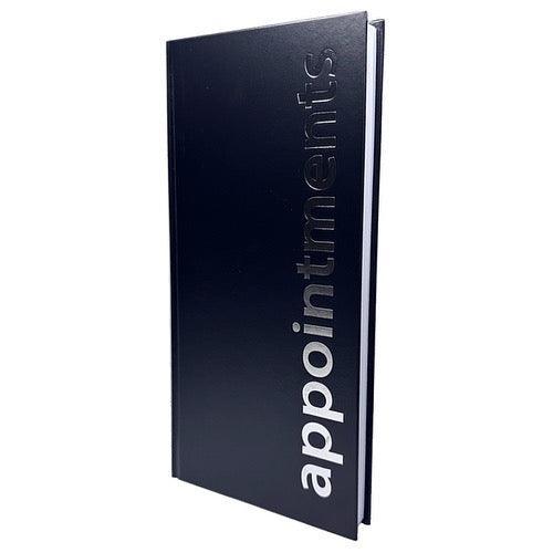 Appointment Book 3 Column Black – Small - Allure Hair Supplies