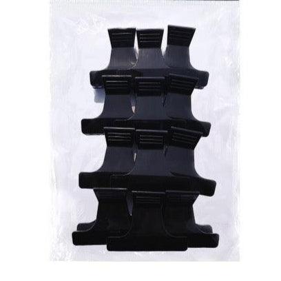 Small Butterfly Clamps 12pk – Black - Allure Hair Supplies