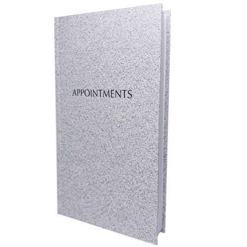 Appointment Book 6 Column Stone Grey – Large