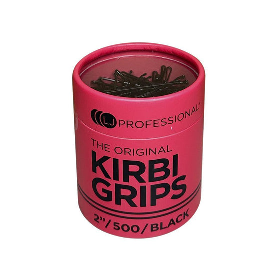 The Original KIRBI GRIPS 2" / 500pc – Black - Allure Hair Supplies