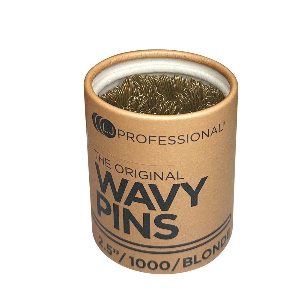 The Original WAVY PINS 2.5"/ 1000 – Blonde - Allure Hair Supplies
