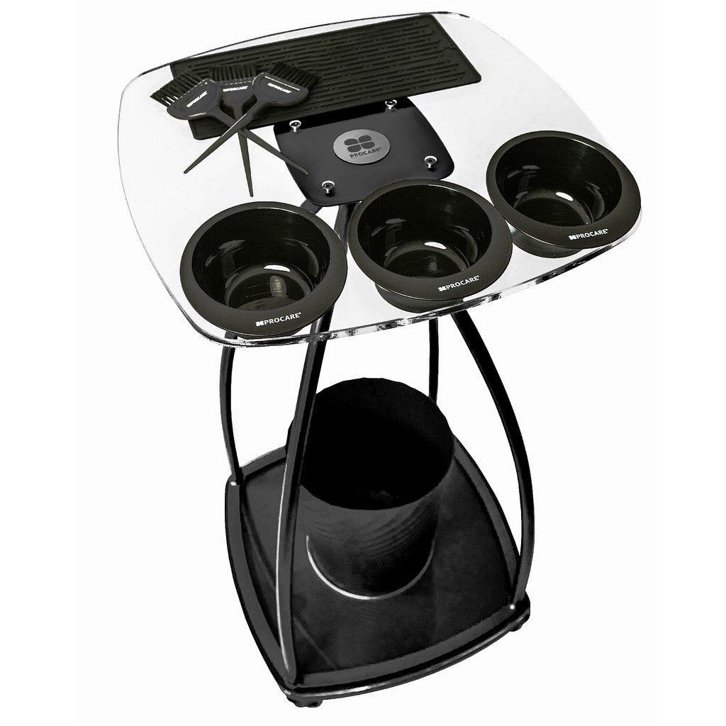 Procare Premium Black Write & Wipe Colouring Trolley - Allure Hair Supplies