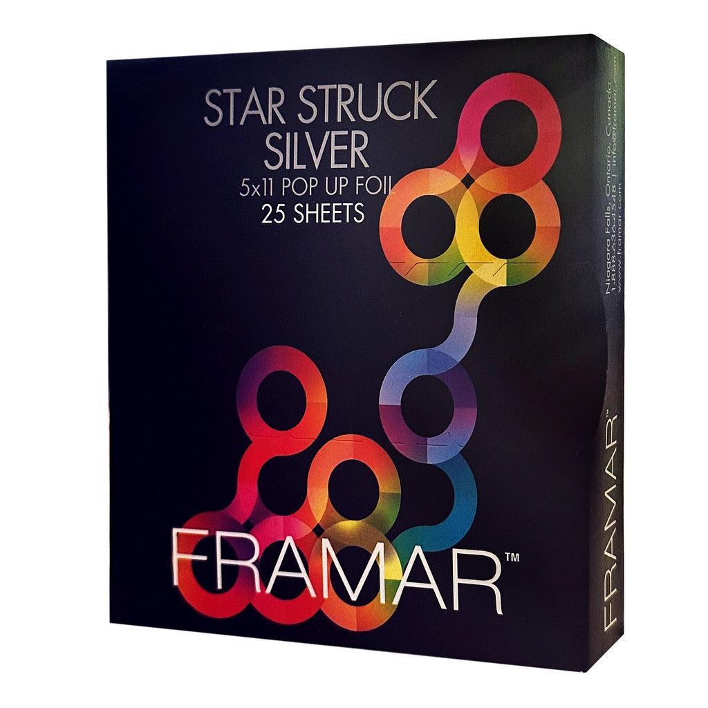 Star Struck Silver 5x11 Pop Up Foil – 25 Sheet - Allure Hair Supplies