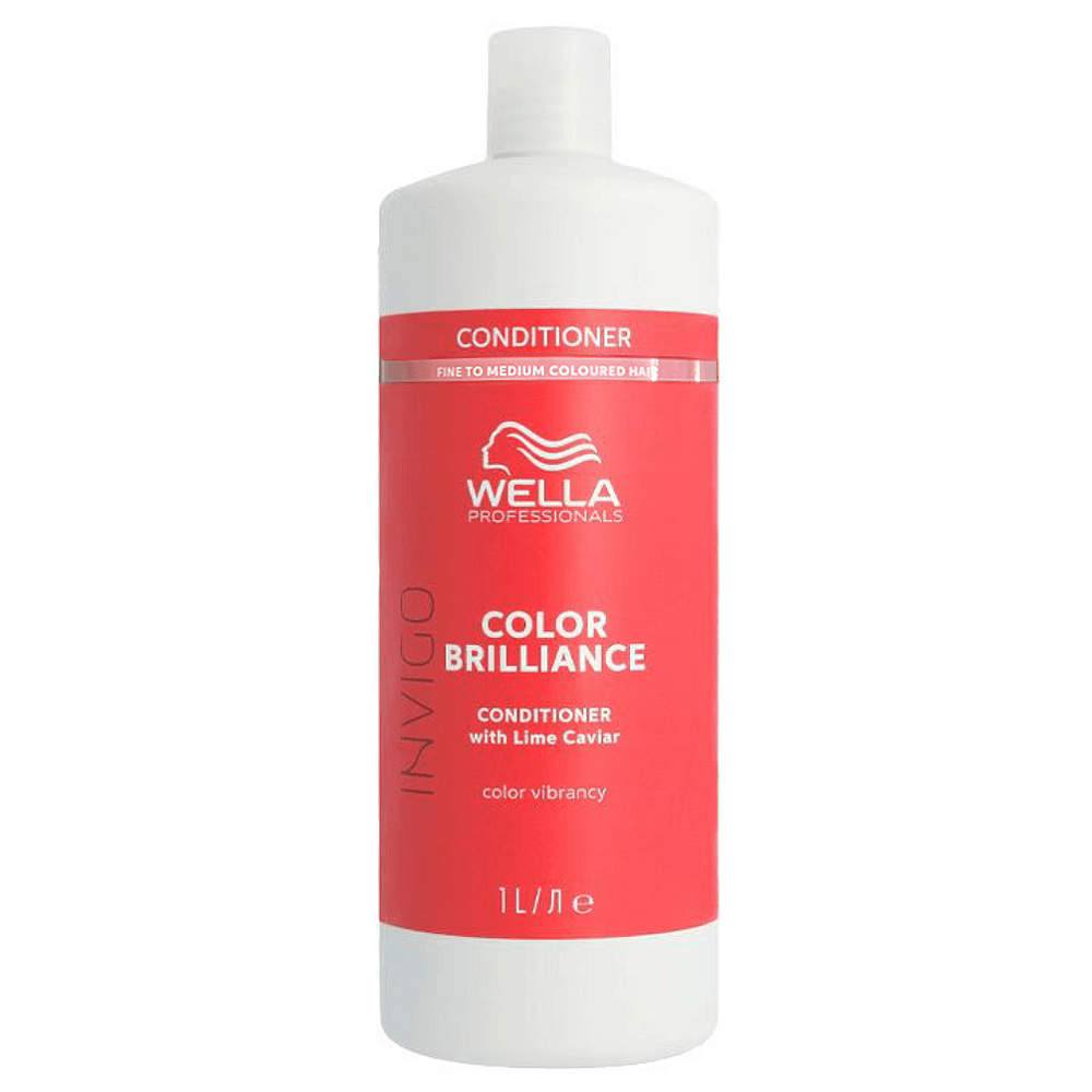Wella Invigo Color Brilliance Conditioner 1L - Fine to medium coloured hair - Allure Hair Supplies