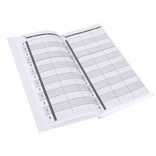 Appointment Book 3 Column White – Small - Allure Hair Supplies
