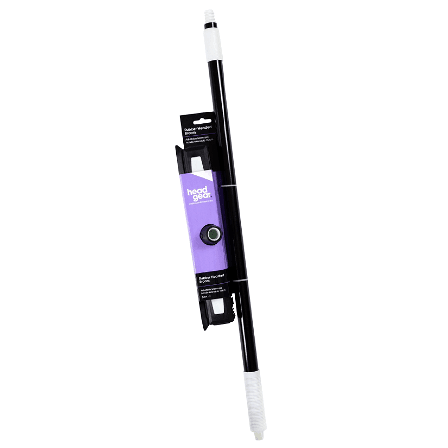 Head Gear Rubber Broom - Black - Allure Hair Supplies