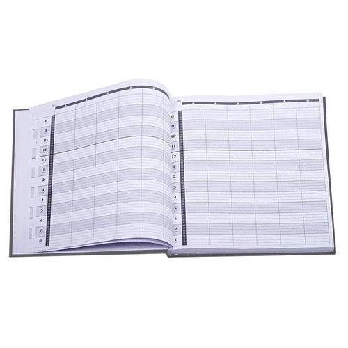 Appointment Book 6 Column Grey – Large - Allure Hair Supplies