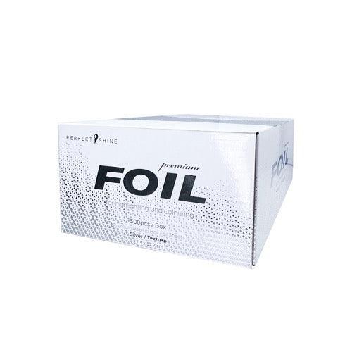 Silver Textured Pop-Up Foil - 273mm x 127mm - Allure Hair Supplies