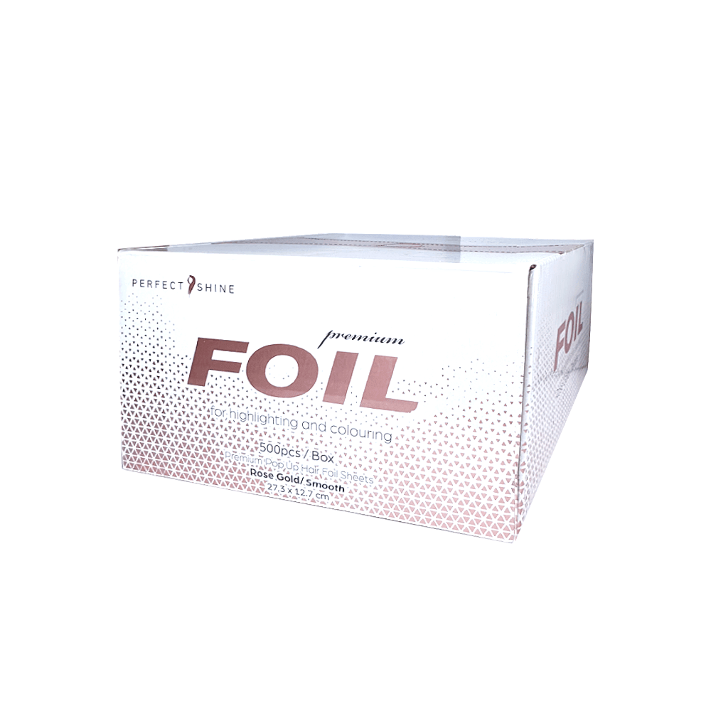 Rose Gold Smooth Pop-Up Foil - 273mm x 127mm - Allure Hair Supplies