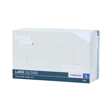 Head Gear Latex Gloves - Powder Free - Allure Hair Supplies