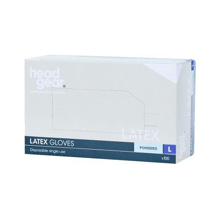 Head Gear Latex Gloves - Powdered - Allure Hair Supplies