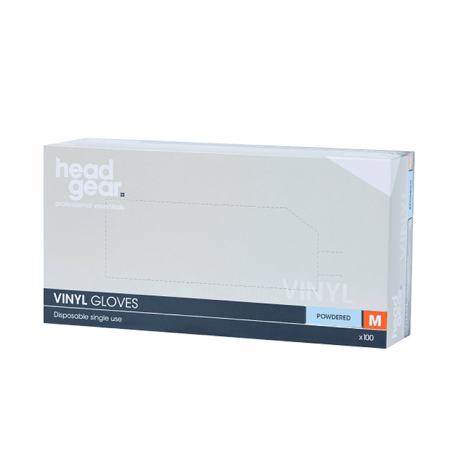 Head Gear Vinyl Gloves – Powdered - Allure Hair Supplies