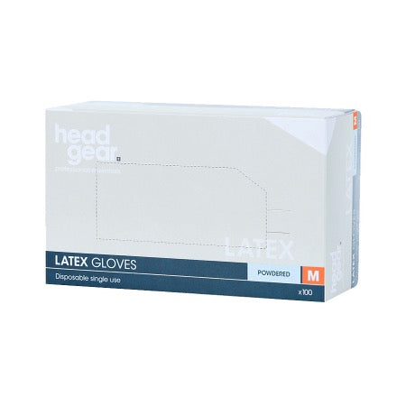 Head Gear Latex Gloves - Powdered