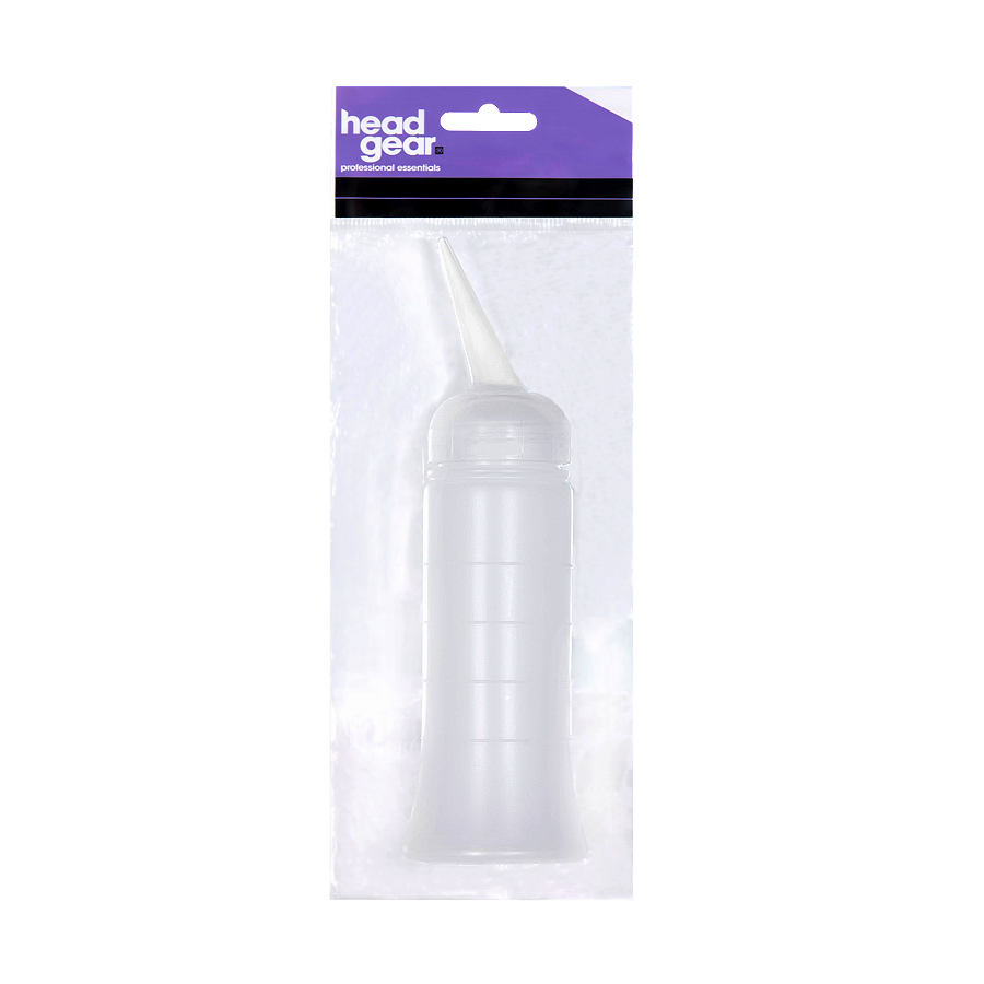 Head Gear Applicator Bottle - Clear