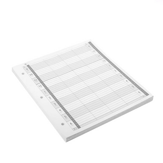 LL4-3H Loose Leaf Refill 4 Column - 100 Sheets