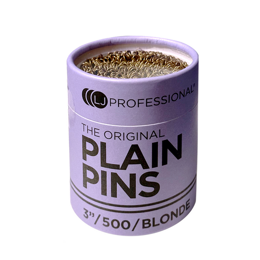 The Original Blonde Plain Pins 3" - 500pcs