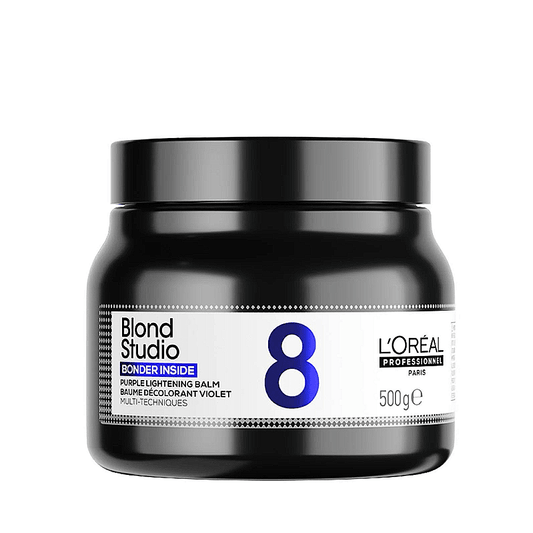 Blond Studio 8T Purple Lightening Balm Bonder Inside - 500g - Allure Hair Supplies 
