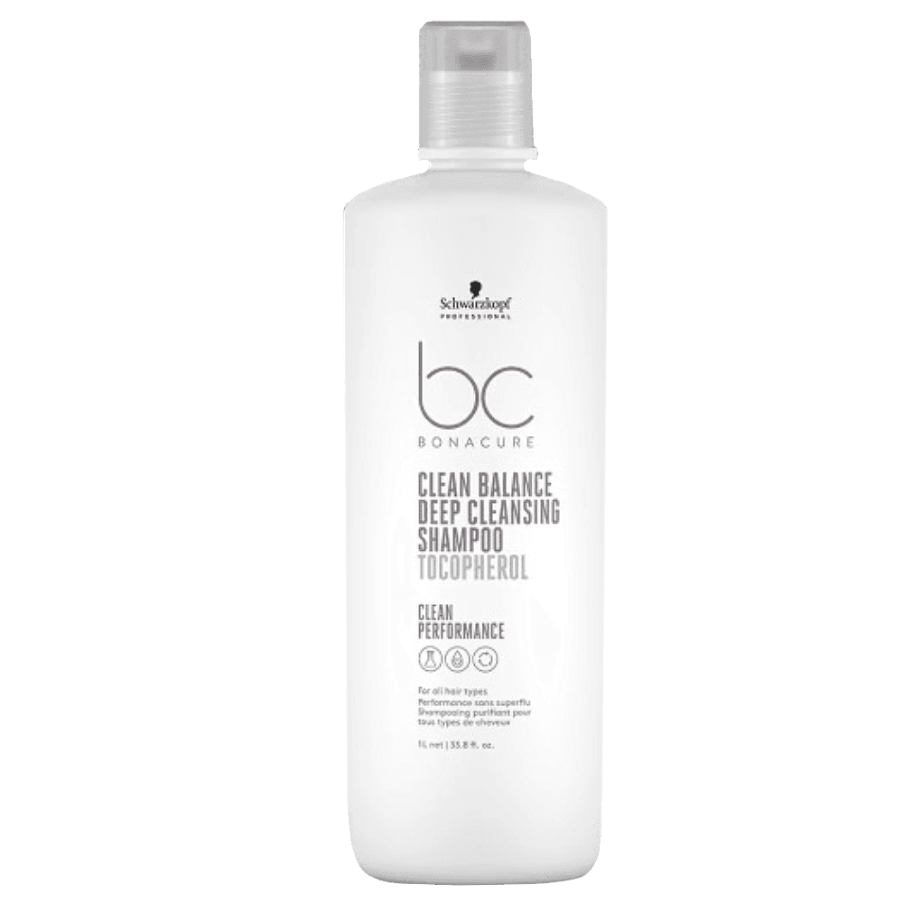 Bonacure Clean Balance Deep Cleansing Shampoo - 1000ml - Allure Hair Supplies 