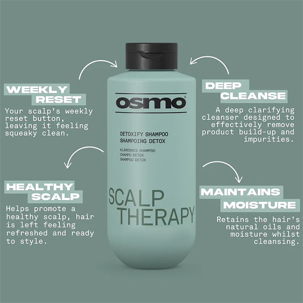 Scalp Therapy Detoxify Shampoo 1000ml - Allure Hair Supplies 
